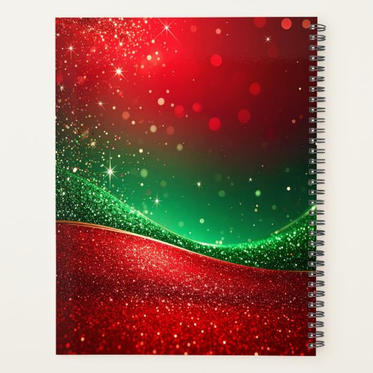 Rhinestones Snowman Holiday Planner (Achterkant)