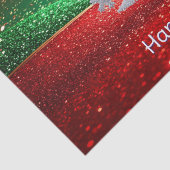 Rhinestones Snowman Holiday Tissue Paper Tissuepapier (Detail)