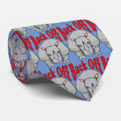 Rhino achteruit stropdas (Opgerold)