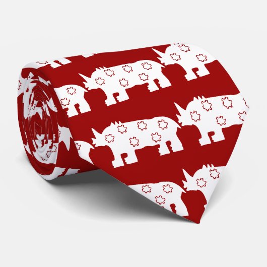 Rhino, Afrikaanse tekening Stropdas (Opgerold)