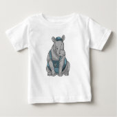 Rhino als ambachtsman met de Franse (Voorkant)