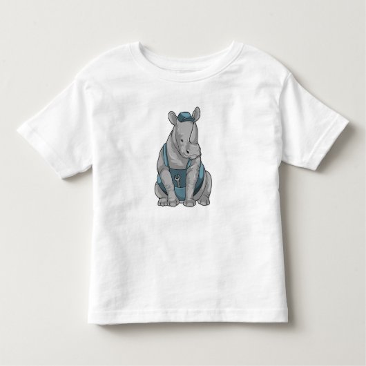 Rhino als ambachtsman met de Franse Kinder Shirts (Voorkant)