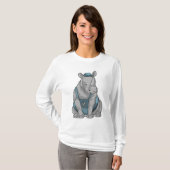 Rhino als ambachtsman met de Franse T-shirt (Voorkant volledig)