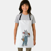 Rhino as Handyman with Water pump plits Schort (Insitu)