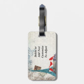 rhino bagagelabel (Achterkant verticaal)