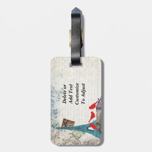  rhino bagagelabel (Achterkant verticaal)