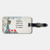 rhino bagagelabel (Achterkant horizontaal)