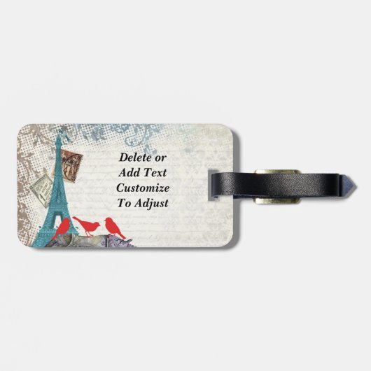  rhino bagagelabel (Achterkant horizontaal)