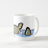 rhino bath mug koffiemok (Voorkant rechts)