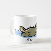 rhino bath mug koffiemok (Voorkant links)