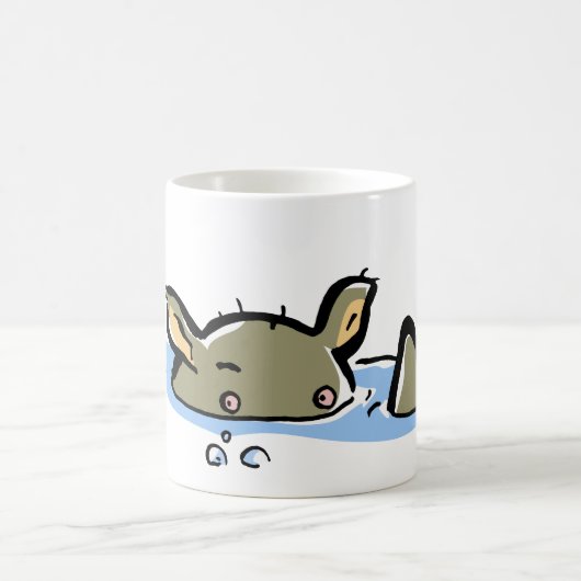 rhino bath mug koffiemok (Center)