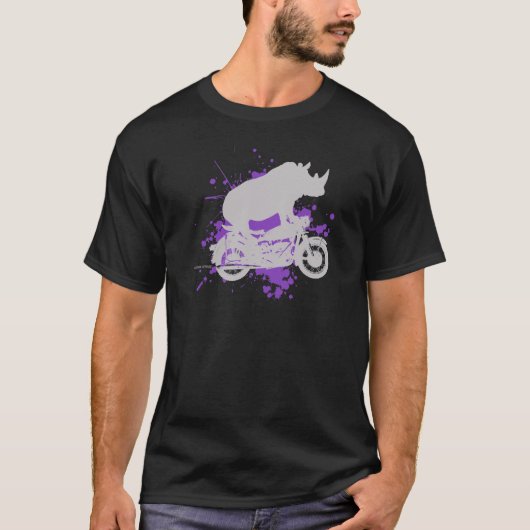 Rhino Biker T-shirt (Voorkant)