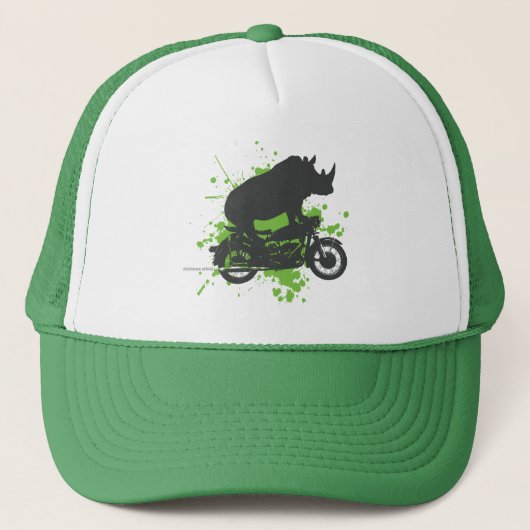 Rhino Biker Trucker Pet (Voorkant)
