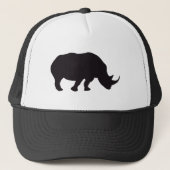 Rhino Black Animal Trucker Pet (Voorkant)