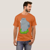 Rhino Bowling bal T-shirt (Voorkant volledig)
