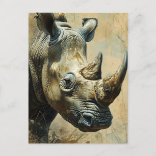 Rhino briefkaart