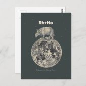 Rhino Briefkaart (Voorkant / Achterkant)
