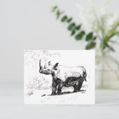 RHINO BRIEFKAART (Staand voorkant)
