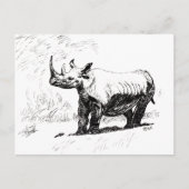 RHINO BRIEFKAART (Voorkant)