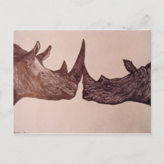 Rhino Briefkaart
