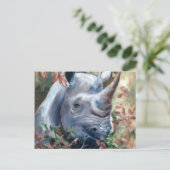 Rhino-Briefkaart Briefkaart (Staand voorkant)
