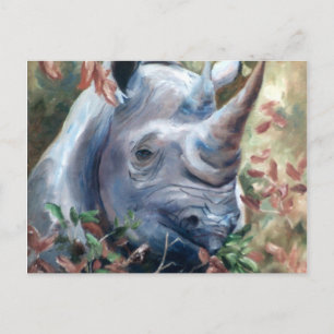 Rhino-Briefkaart Briefkaart