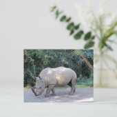 Rhino-Briefkaart Briefkaart (Staand voorkant)
