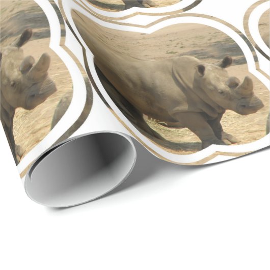 Rhino Cadeaupapier (Rol Hoek)