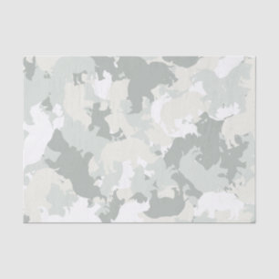Rhino camouflage tissuepapier