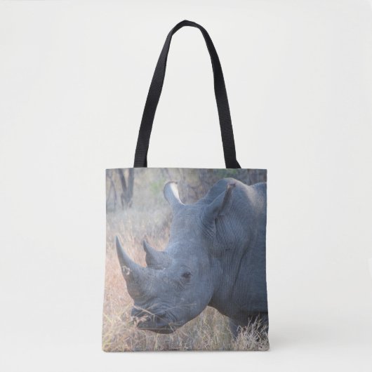 Rhino Canvas tas (Voorkant)