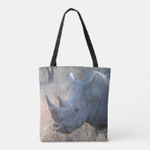 Rhino Canvas tas (Achterkant)