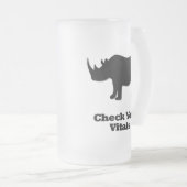 Rhino check je vitale functies matglas bierpul (Voorkant rechts)