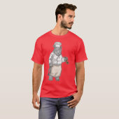 Rhino Cook Cooking spoon Cooking T-shirt (Voorkant volledig)