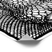 Rhino door Albrecht Durer Poster (Hoek)