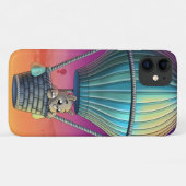 Rhino- en luchtballon Case-Mate iPhone case (Achterkant (horizontaal))