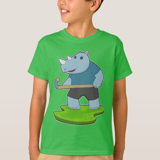 Rhino Field hockey stick T-shirt (Voorkant)