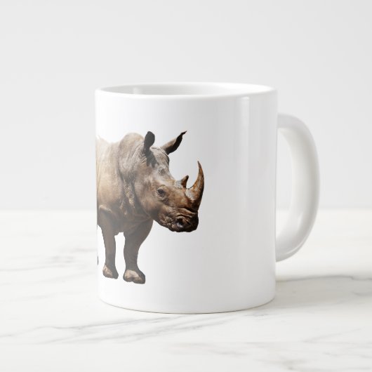 rhino grote koffiekop (Voorkant rechts)