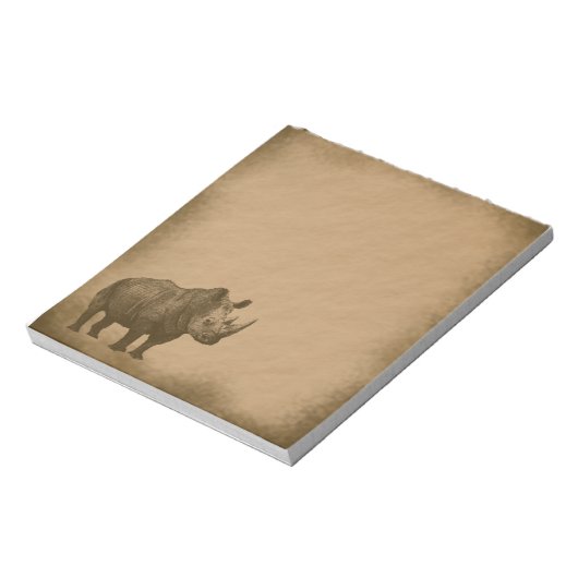 Rhino-grunge Notitieblok (Linkerzijde)