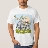 Rhino Hiding T-shirt (Voorkant)