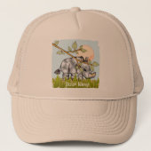 Rhino Hiding Trucker Pet (Voorkant)