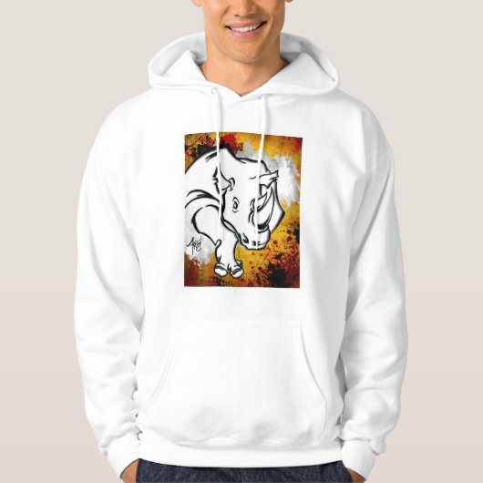 Rhino Hoodie (Voorkant)