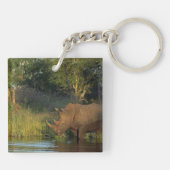 Rhino Kantoor Home Personaliseer Destiny's Sleutelhanger (Achterkant)