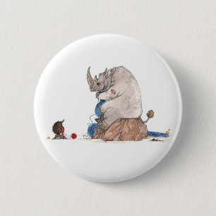 Rhino Knitting Button