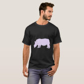 Rhino Lavender Rhinoceros T-shirt (Voorkant volledig)