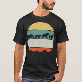 Rhino Lion Elephant uit Afrika | Wildlife Gift T-shirt