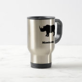 Rhino Mantastic zwart Reisbeker (Voorkant rechts)
