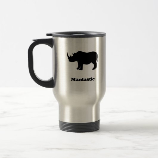 Rhino Mantastic zwart Reisbeker (Links)