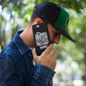 Rhino met aangepaste tekst sticker