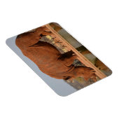 Rhino met modder op de huid foto magneet (Rechterzijde)