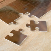 Rhino met modder op de huid legpuzzel (Zijkant)